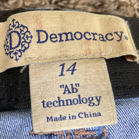 Democracy Blue Skinny Jeans with Modern Stretch - Picture 7 of 7